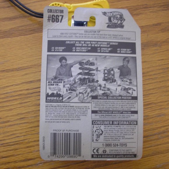 🚗1998 Hot Wheels AT-A-TUDE - Picture 3 of 3